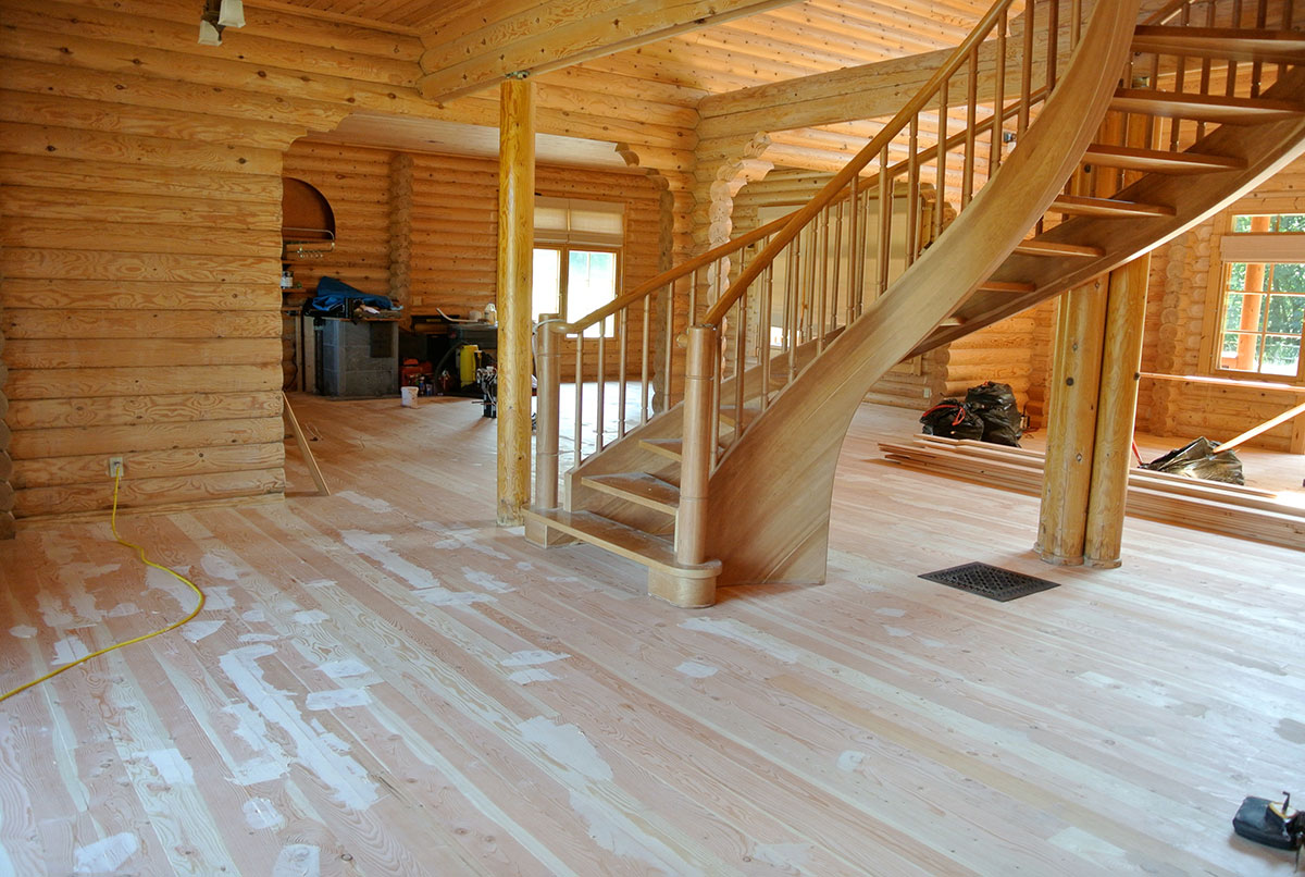 Log Home Interior Design Washington Montana West Coast Restoration