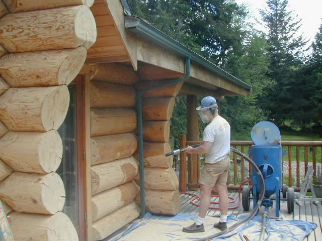 Dscn | Log Home Restoration | Builder | Repair | West Coast Restoration